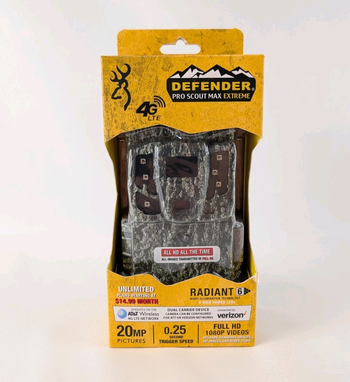 Browning Pro Scout Max Extreme HD Cellular Trail Camera Hunting Camo New