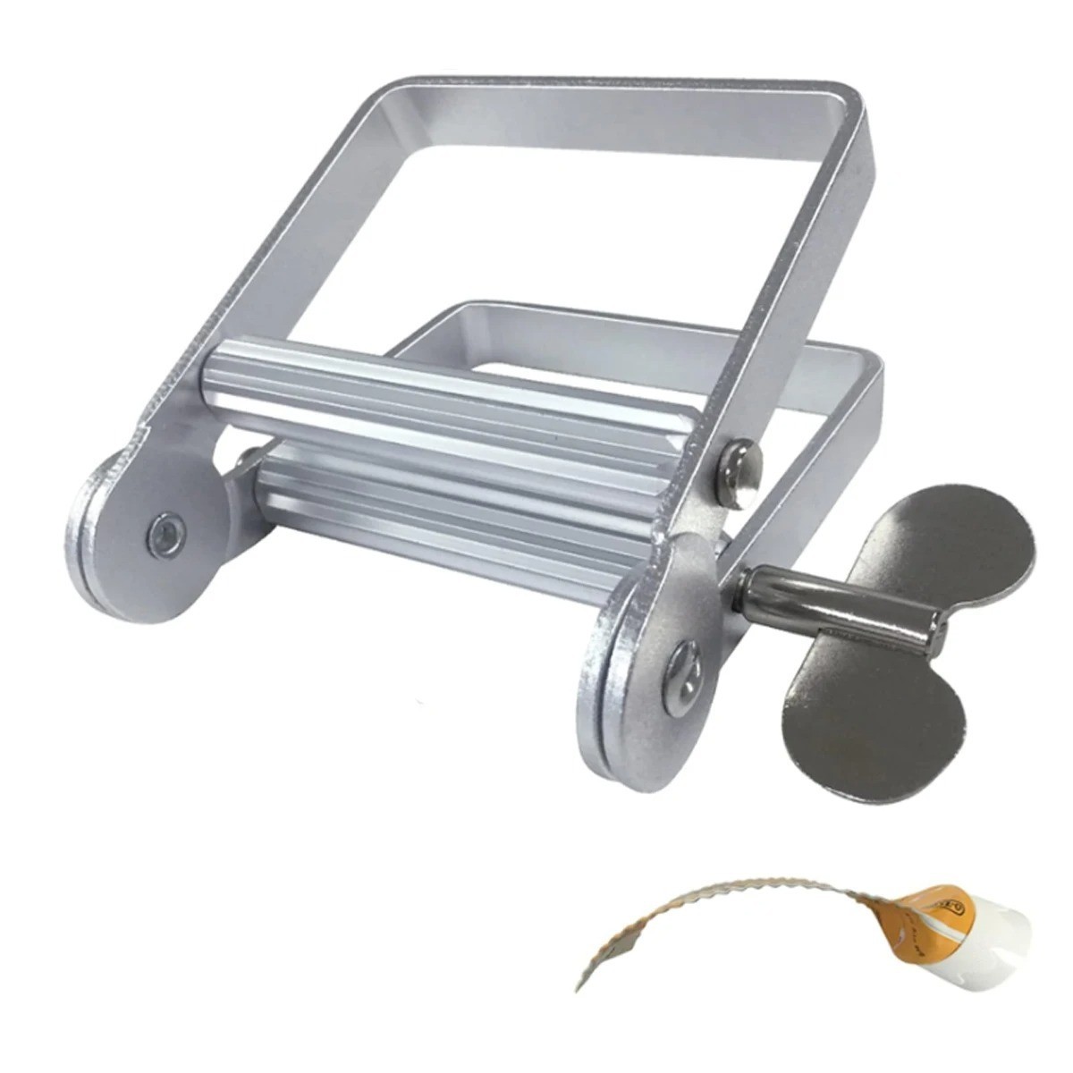 Toothpaste Squeezer, Metal Toothpaste Tube Squeezer Paint Tube Wringer Tube Roll