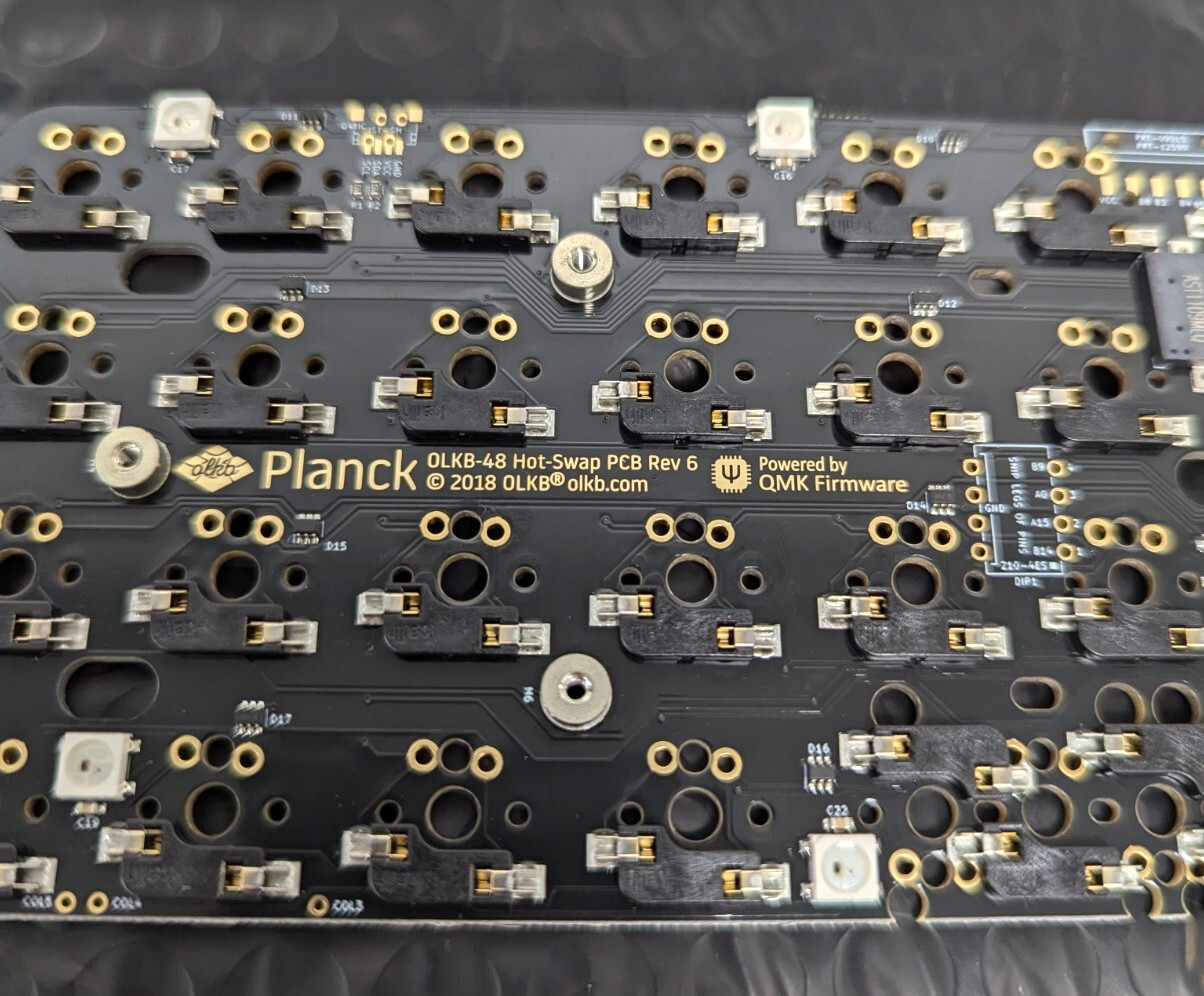 Drop+ OLKB Planck REV6 High-Pro Acrylic MX Compatible Plate No Keycaps/Switches