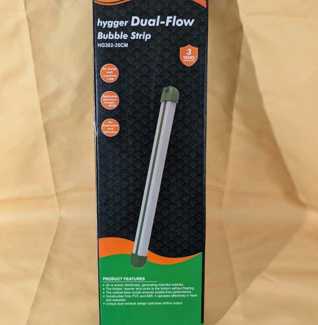 hygger Fish Tank 13.9" Bubbler Aquarium Air Bubbler Bar Aquarium Bubble Maker