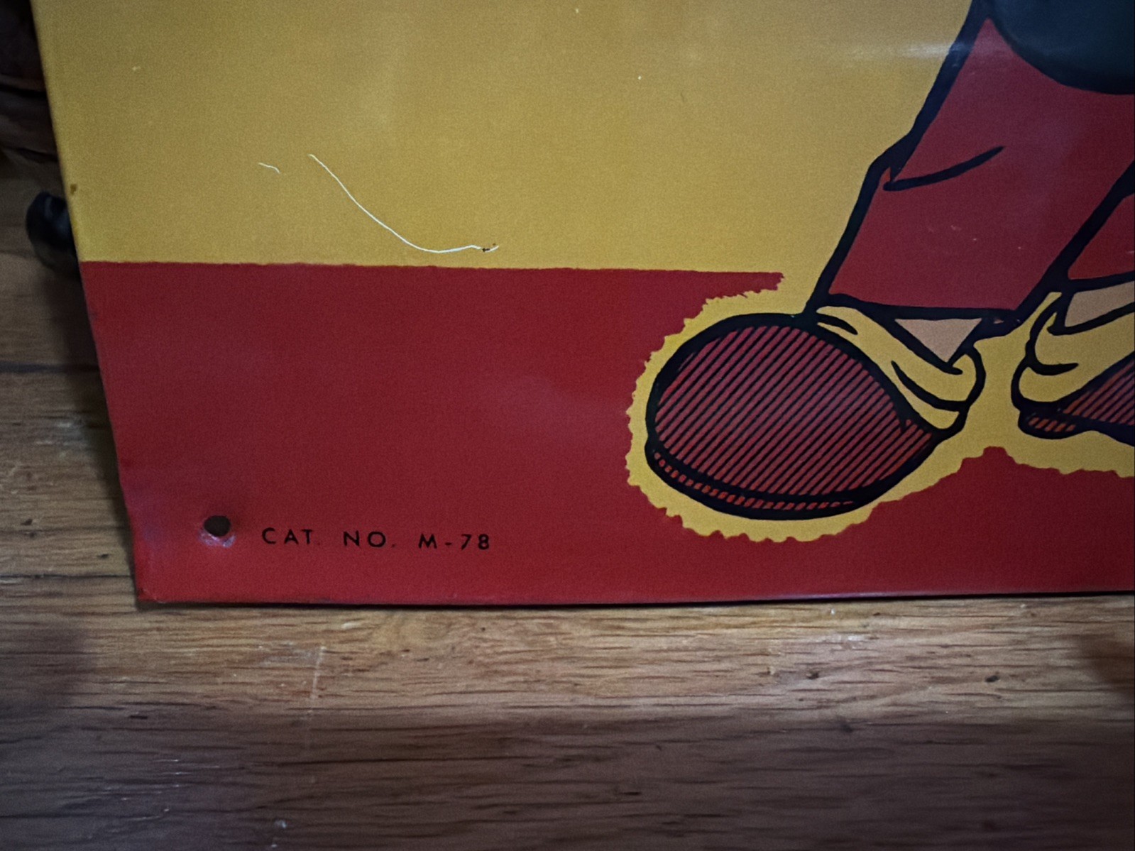 Original 1951 Squirt Soda Advertising Sign