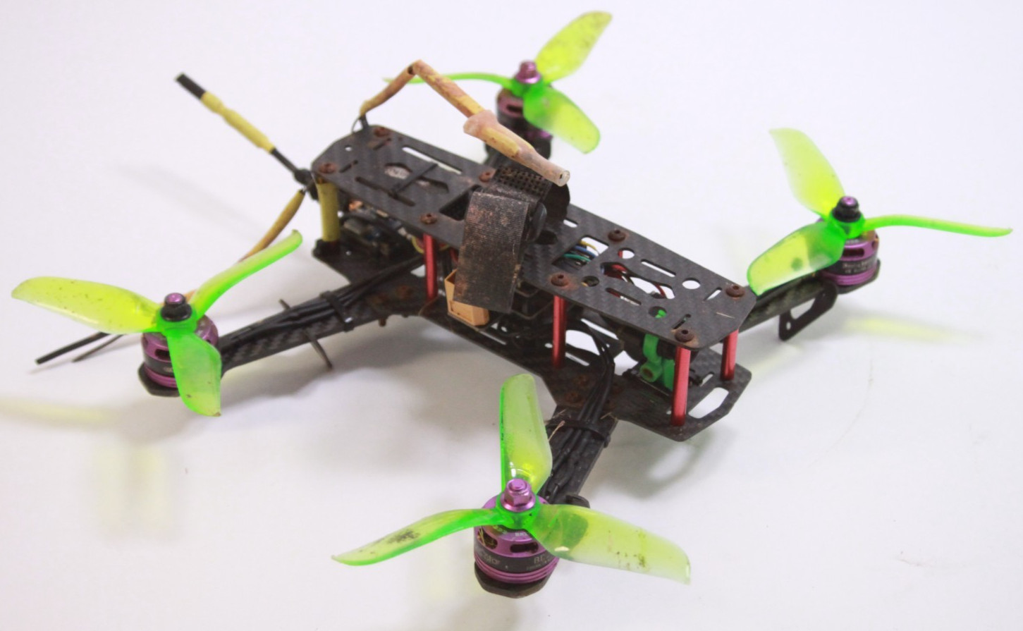 Untested FPV Freestyle Drone With Electronics Frame and Motor UNTESTED BR2205