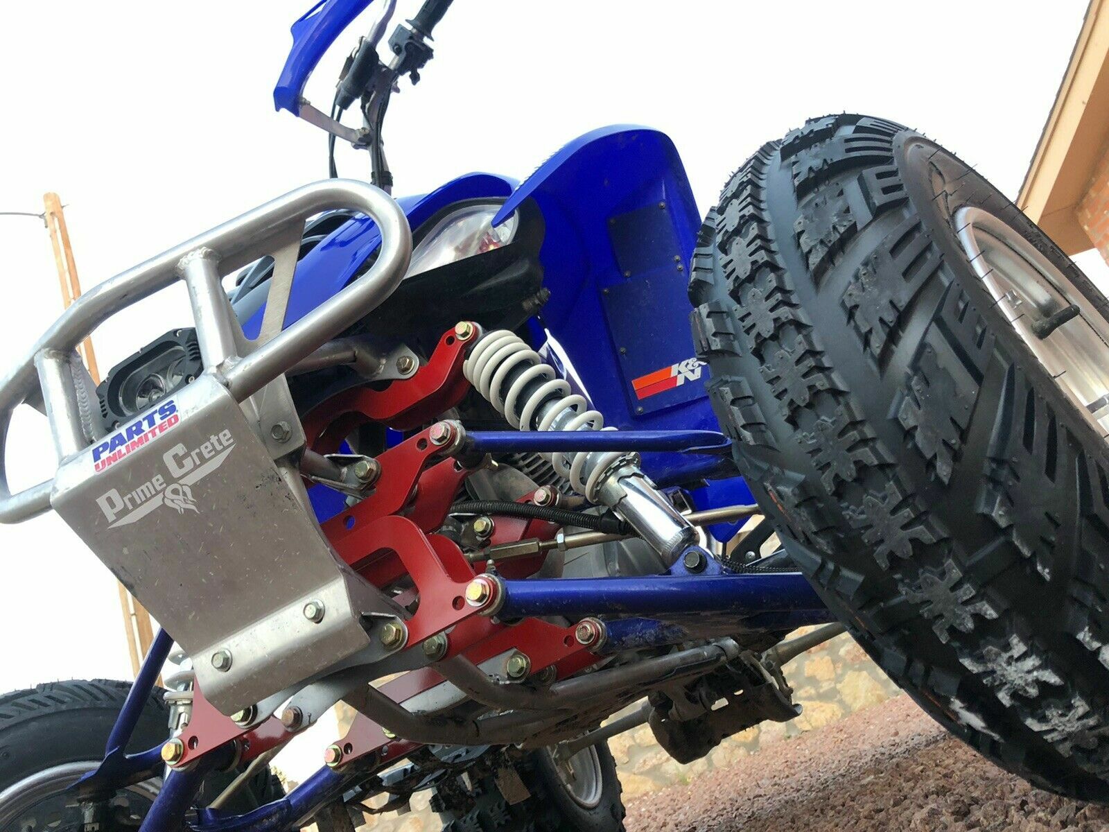 Yamaha Raptor 350 A-arms & Shocks Widening Kit + 4/115mm 3" Wheel Spacers
