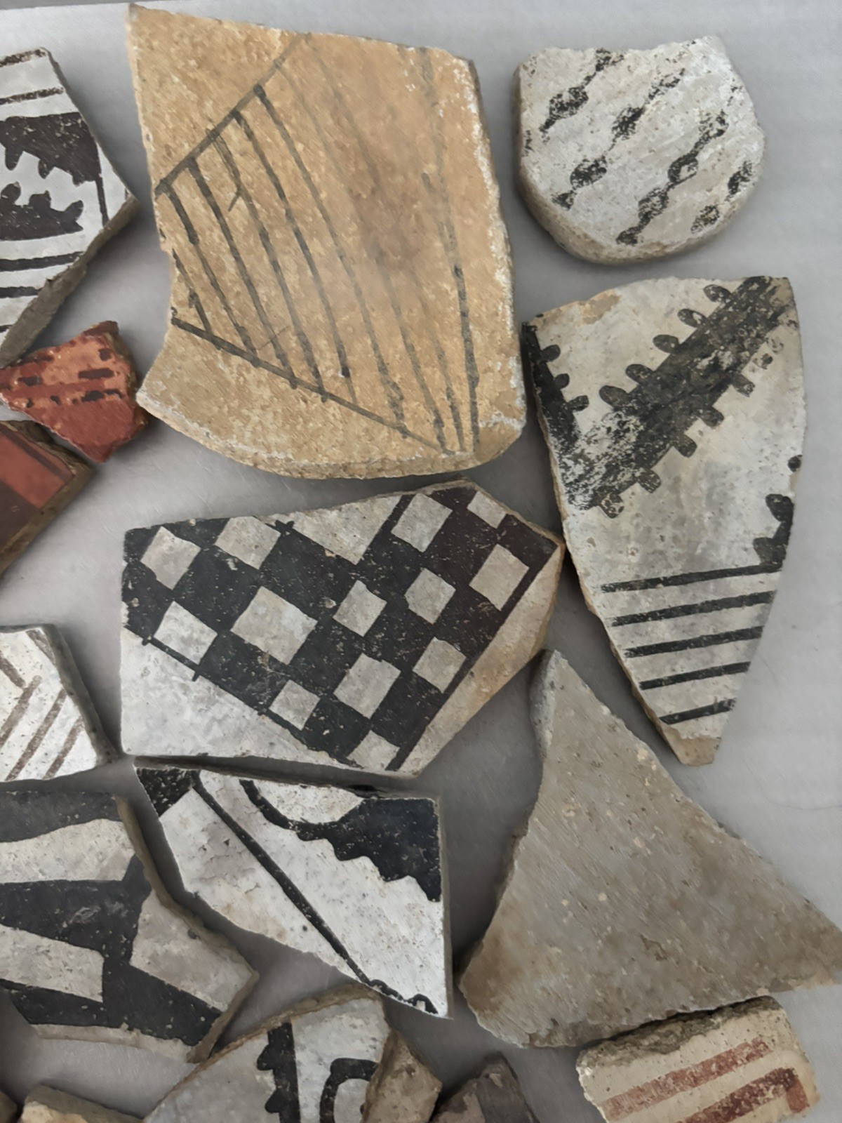 Ancient Anasazi Native American Pottery Shards Arizona L10-G FREE SHIP