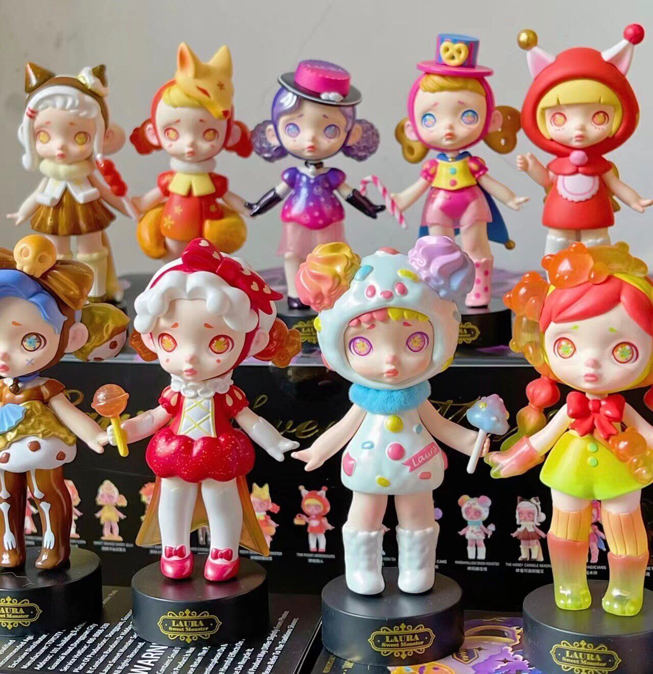 TOYCITY x Laura Sweet Monster Series Confirmed Blind Box Figure Hot Toy Kid Gift