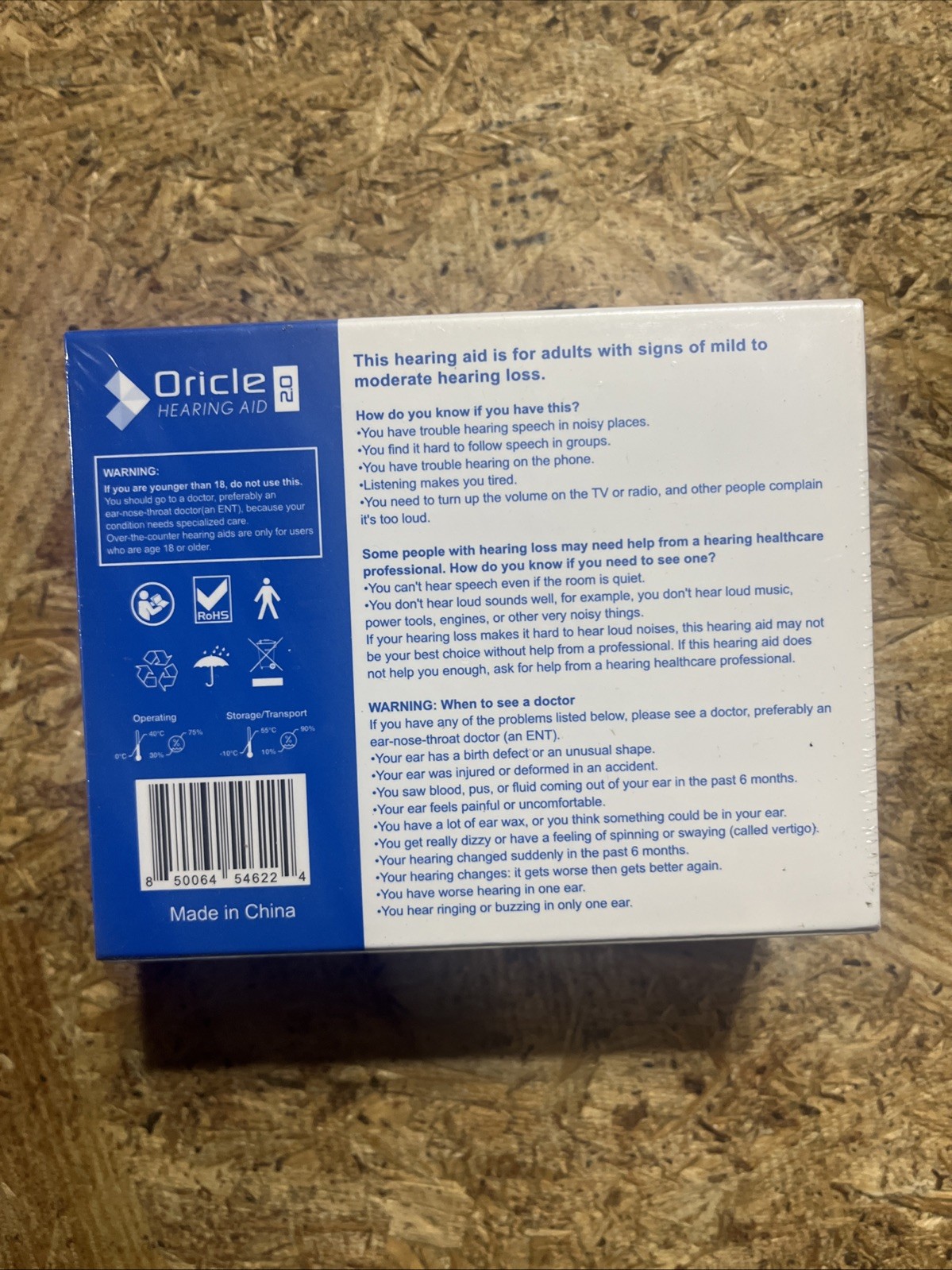 Oracle Standard 2.0 Hearing Aids for Seniors - Oricle Hearing Aids for Adults