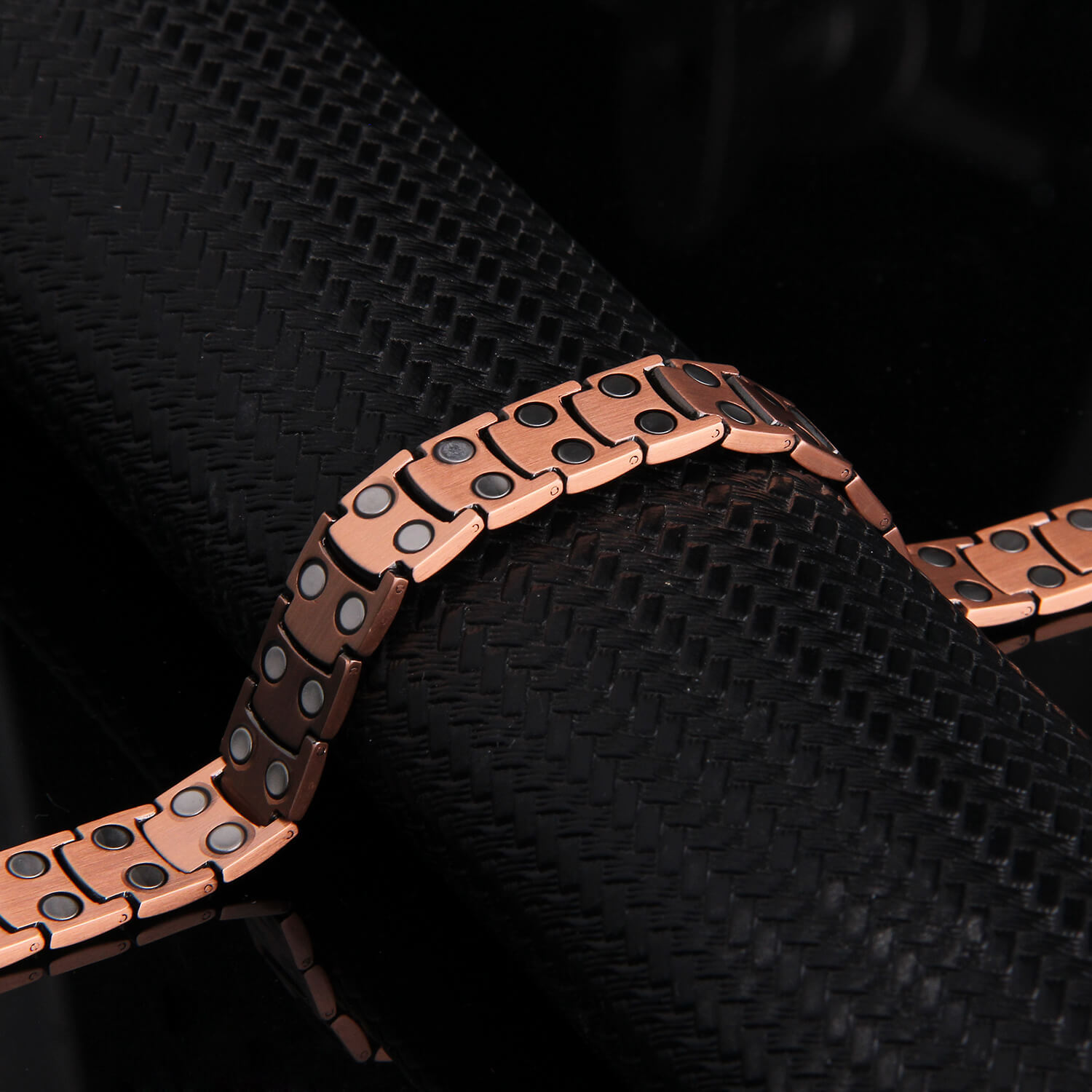 Turquoise Copper Magnetic Bracelet Men Balance Power Energy Joy Arthritis Pain X