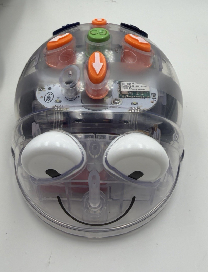 TTS Blue-Bot Bluetooth Programmable Floor Robot Only - Tested Working