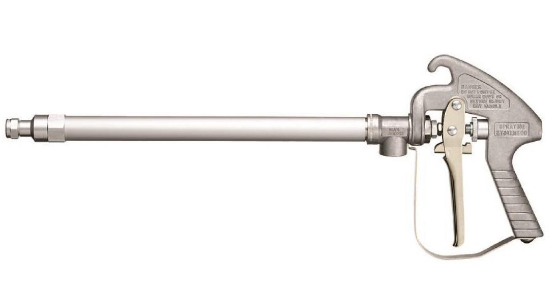 TeeJet GunJet Aluminum Spray Gun  22" Length With D10 Orifice Disc - AA43L-AL10