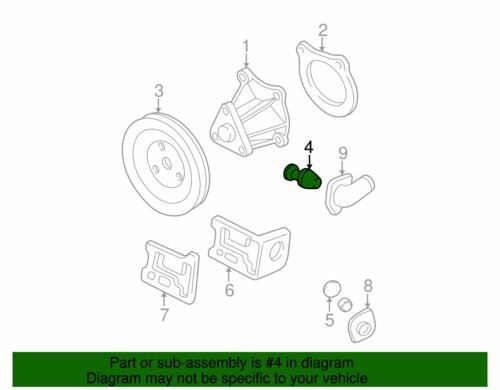 Genuine GM 1989-2003 Chevrolet GMC Buick Engine Coolant Thermostat Unit 24577299