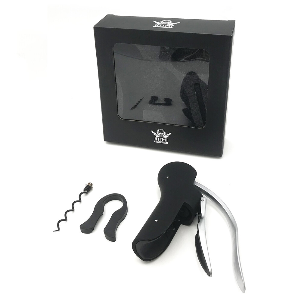 Rabbit Style Corkscrew Wine Bottle Lever Opener Foil Cutter Corkscrews Portable