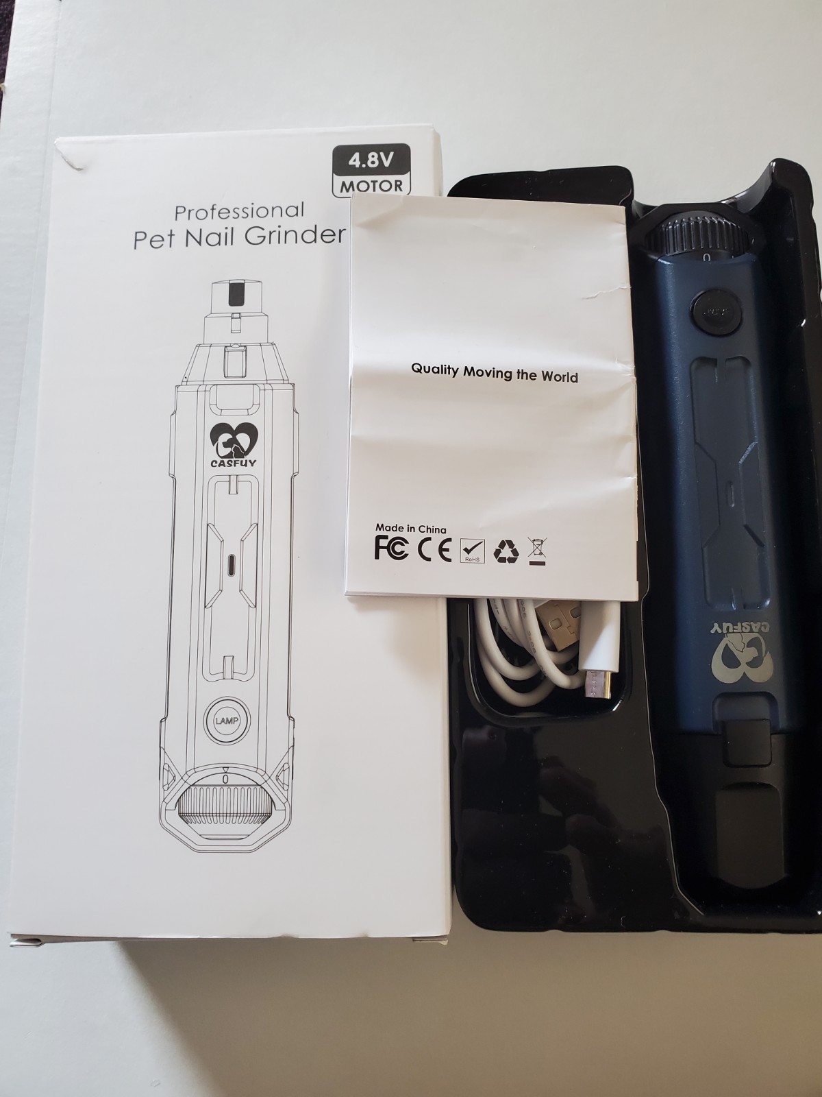 Professional Per Nail Grinder 4.8V Motor