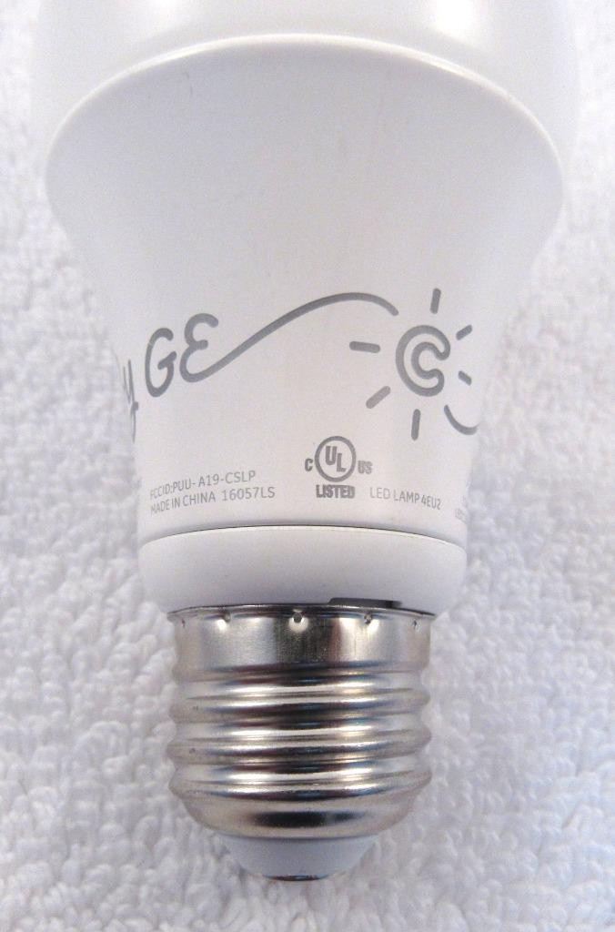 (3) Genuine C By GE C-Sleep A19 Smart LED 850 Lumens 3 Setting 60 Watt Bulbs