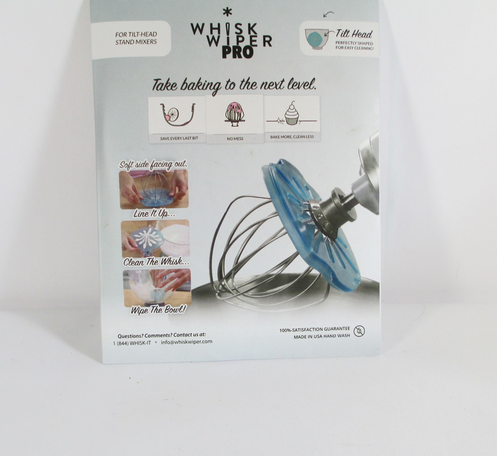 Whisk Wiper® PRO compatible with KitchenAid Bowl Lift Stand Mixers