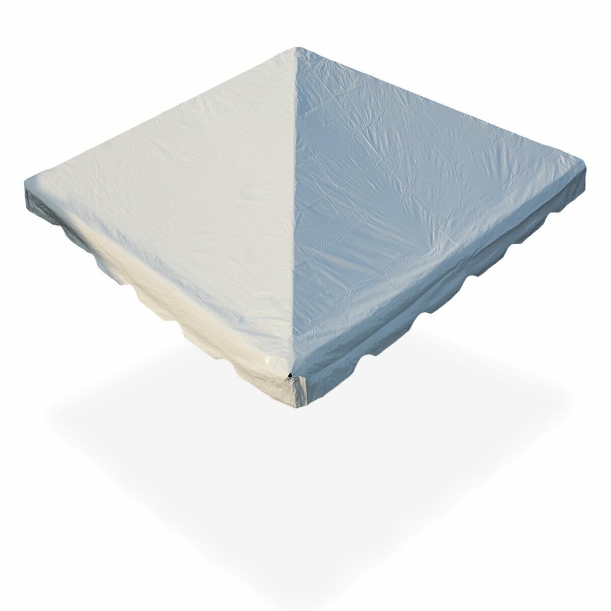 10x10 Commercial Heavy Duty Replacement Top White Canopy Tent