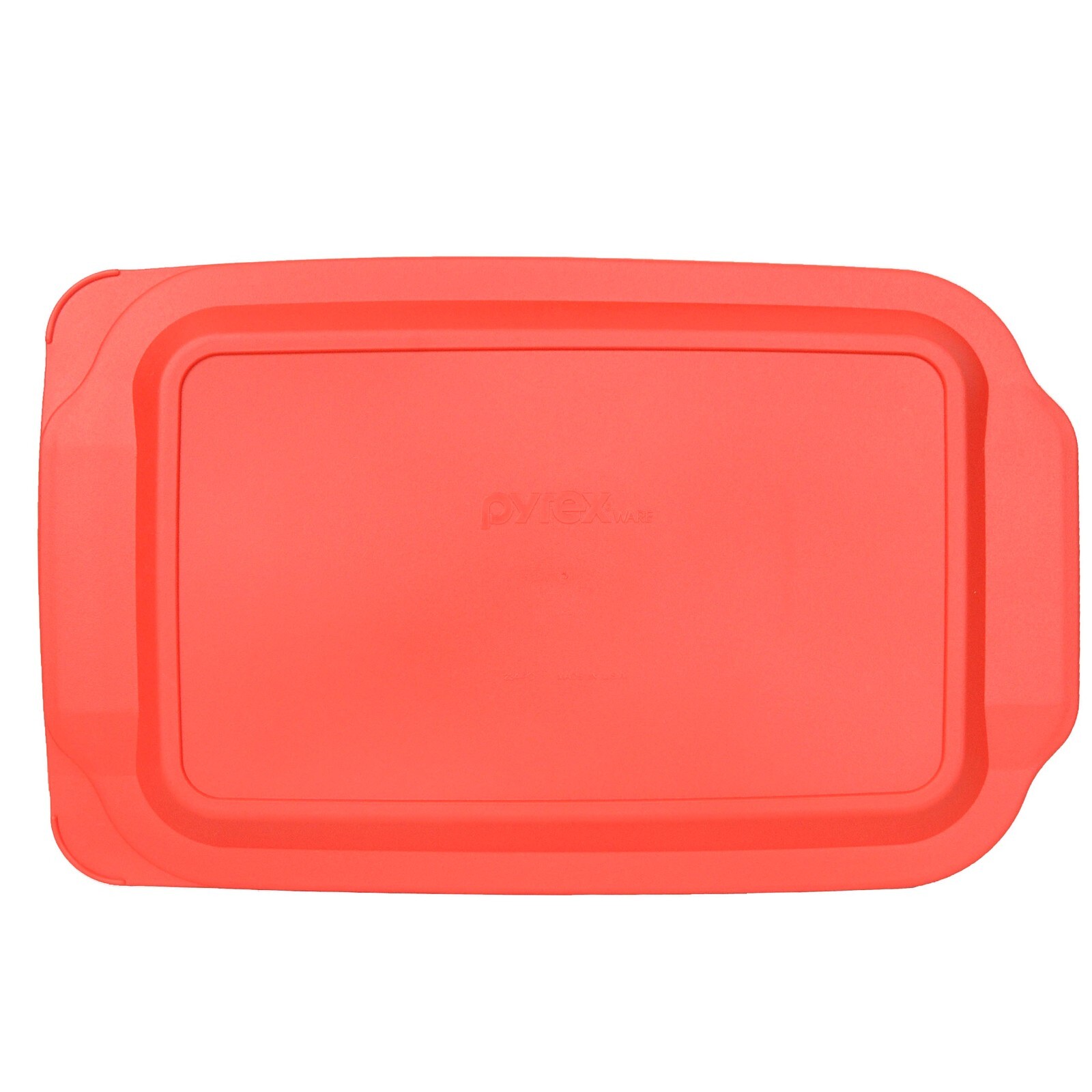 Pyrex 234-PC 4Qt Plastic Rectangular Red Replacement Lid Cover for Glass Dish