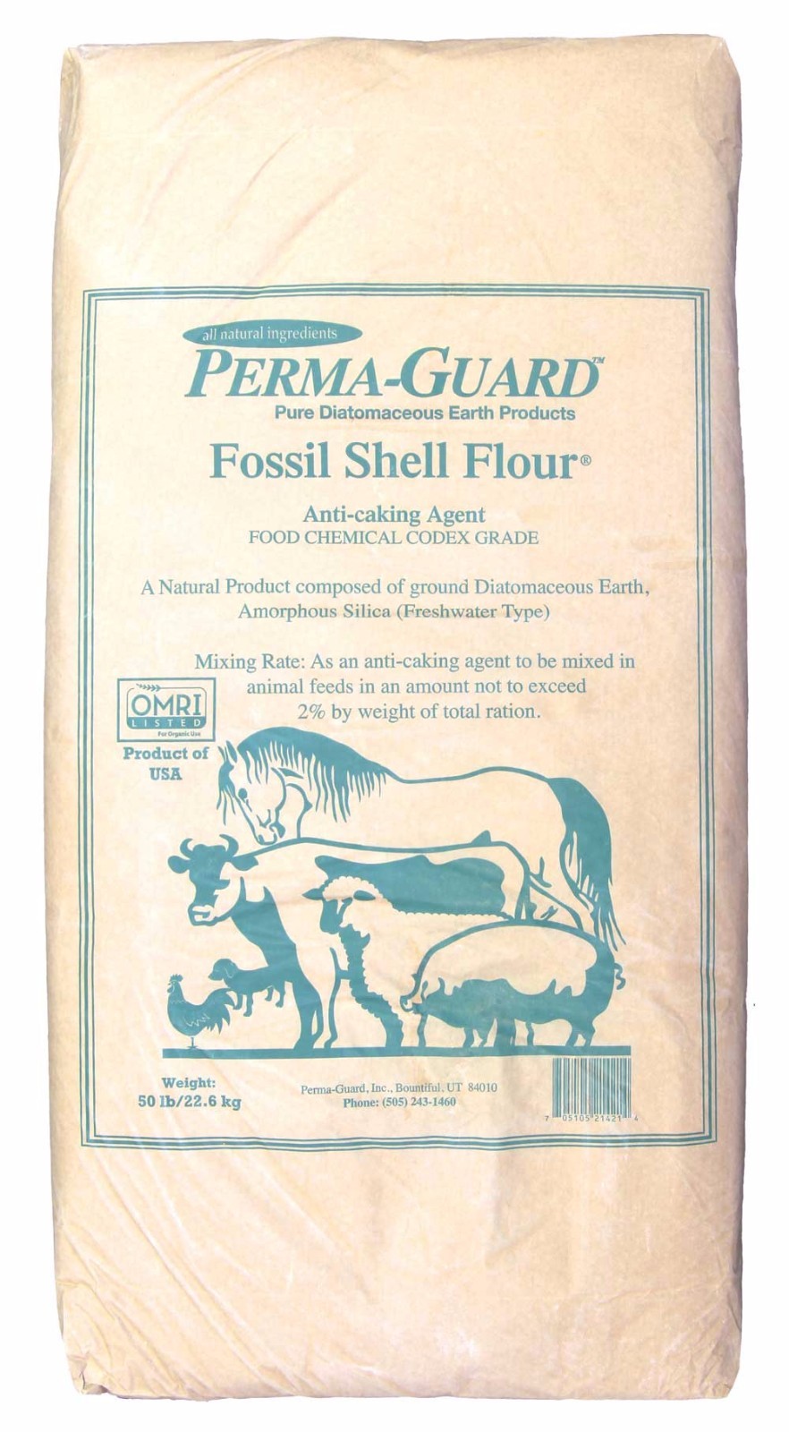 Diatomaceous ~ Earth Food Grade ~ Perma-Guard ~ Multiple Sizes 12oz - 500lbs