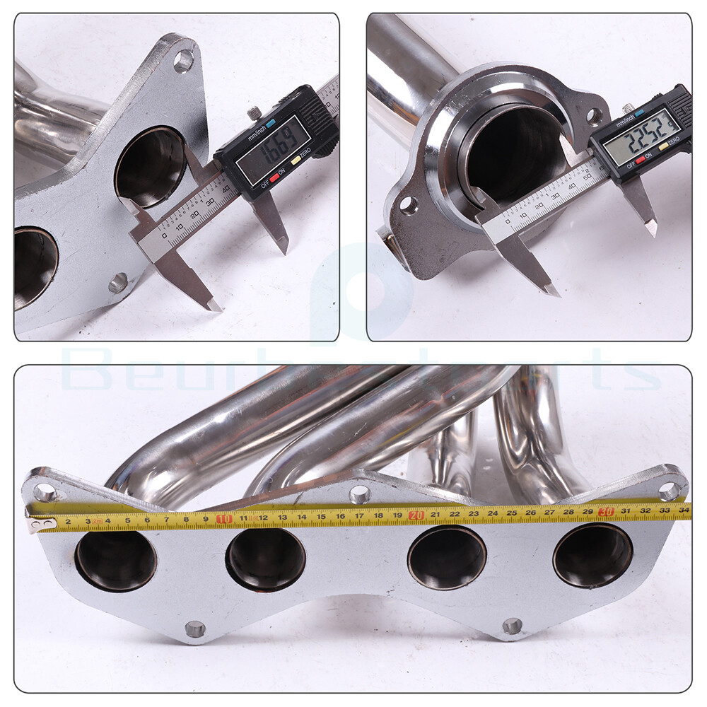 STAINLESS RACING MANIFOLD HEADER EXHAUST For 05-10 SCION tC VVT-i 2.4L 4CYL