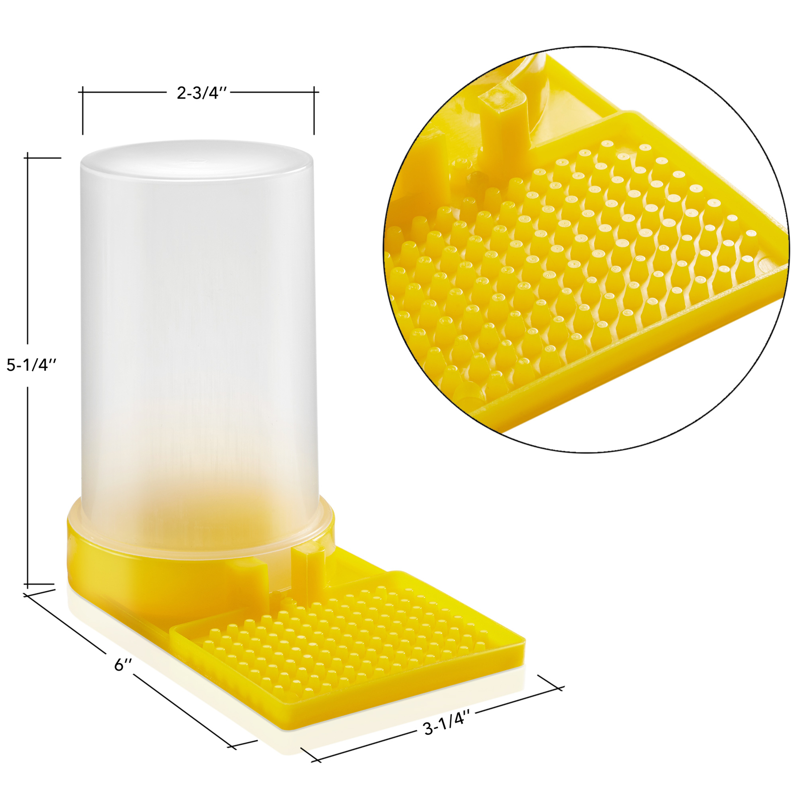 2 PK Beehive Water Dispenser, Bee Hive Frame Entrance Feeder Beekeeping Tool