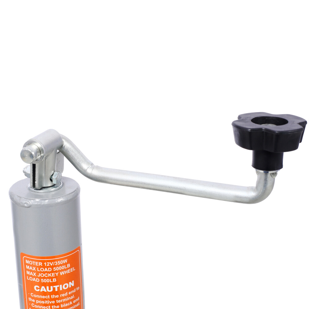 Electric Trailer Dolly, 5000lbs Towing Capacity, 350W 12V Trailer Jockey Wheel