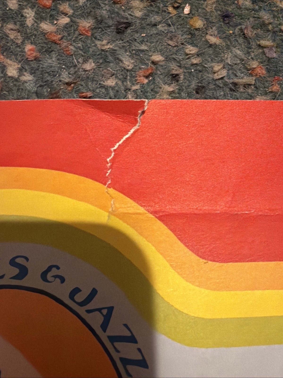 ANN ARBOR BLUES & JAZZ FESTIVAL 1974 “IN EXILE” Original Concert Poster