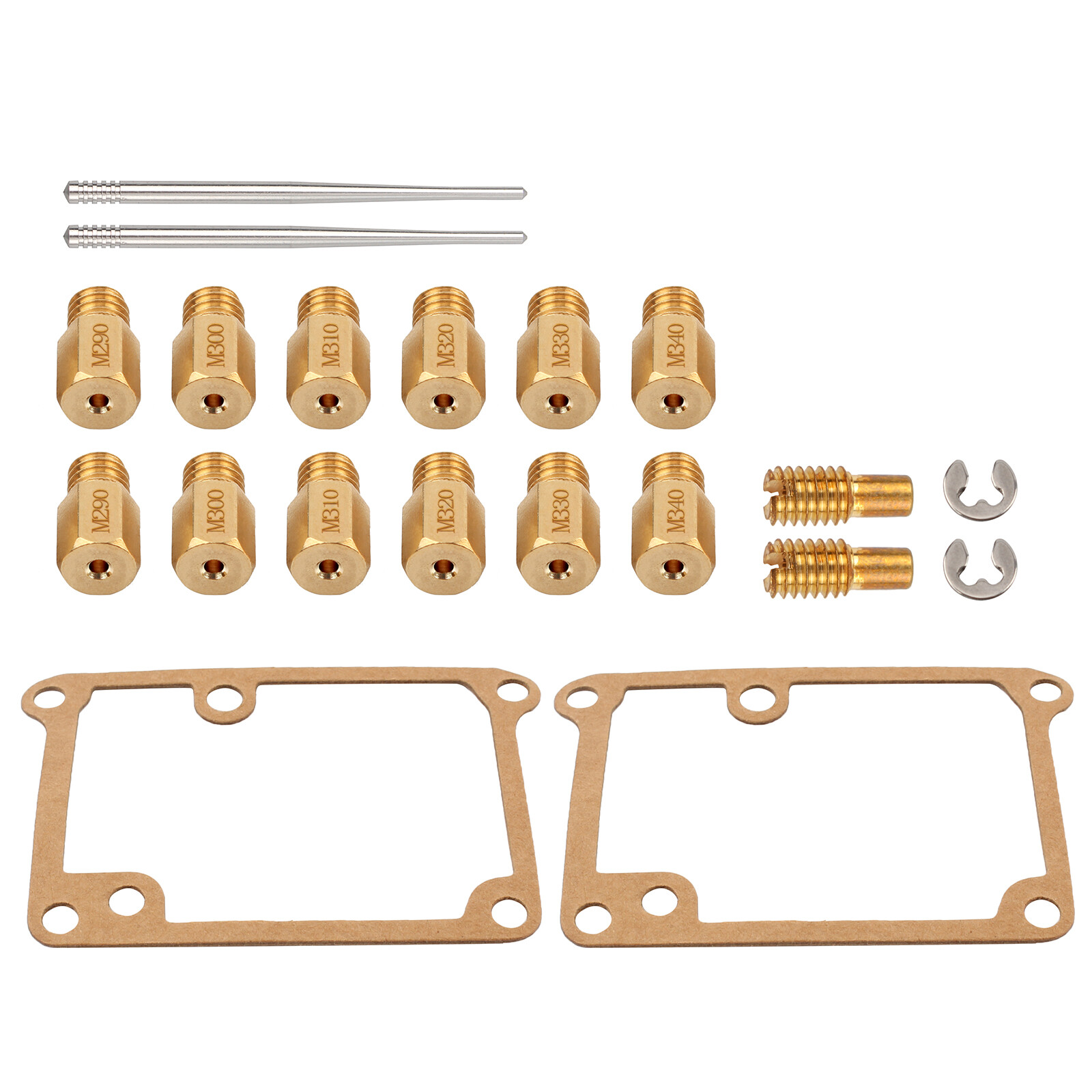 For Vito's Yamaha Banshee FULL JET KIT - 12 main jets + 2 pilot + 2 needles