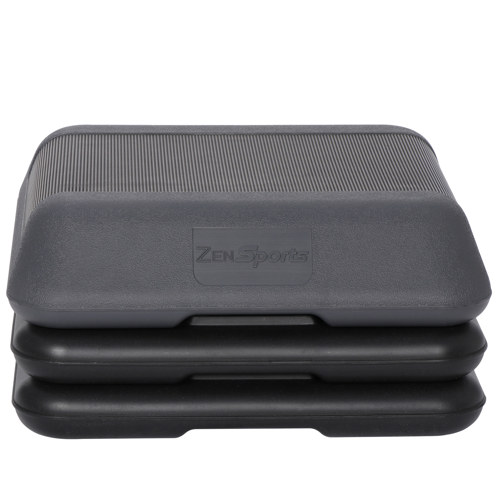 Adjustable Aerobic Step Exercise Platform Nonslip with 4 Risers Indoor Gym Home