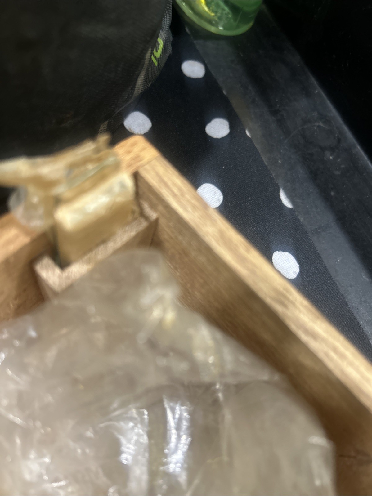 Vintage Y.K.S Microsope With Wood Box Made In Japan