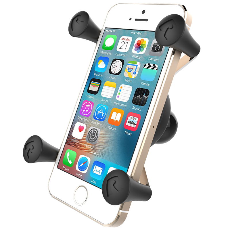 RAM Mounts RAM-HOL-UN7BU RAM Universal X-Grip Cell Phone Holder with 1" Ball