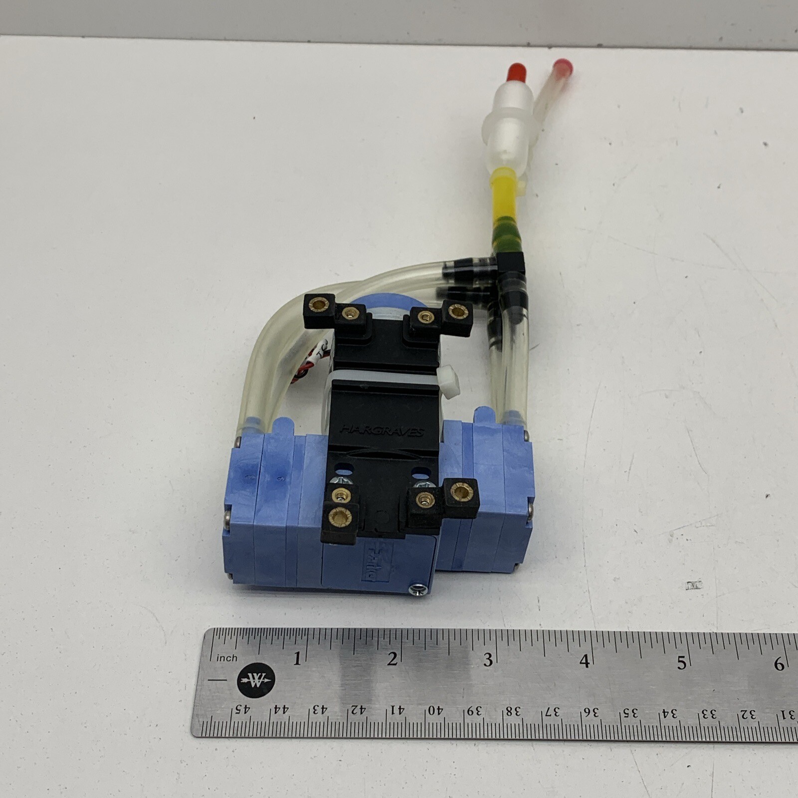 Parker D736-22-07 Miniature Dual Head Diaphragm Pump 24VDC with Tubing