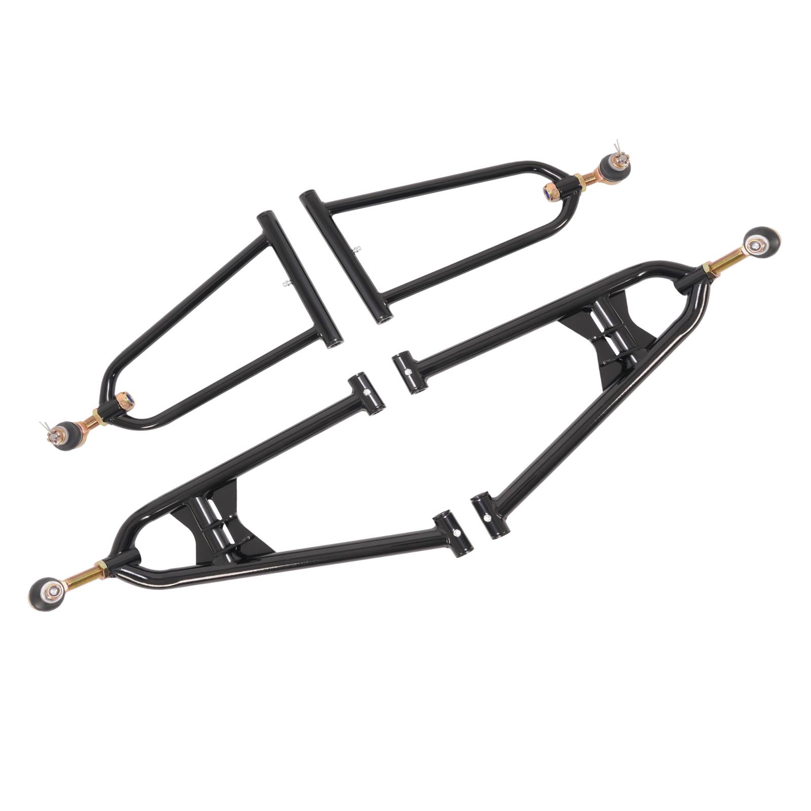 Front A Arms +2 +1 For Raptor 700 700R 2006-2017 W/Adjustable Brake Lines Clamps