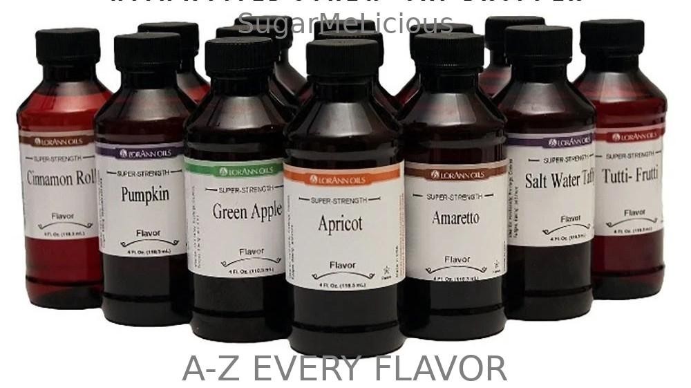 LorAnn Oils 4 Oz Ounce Super Strength Flavor Flavoring Extract Candy You Pick
