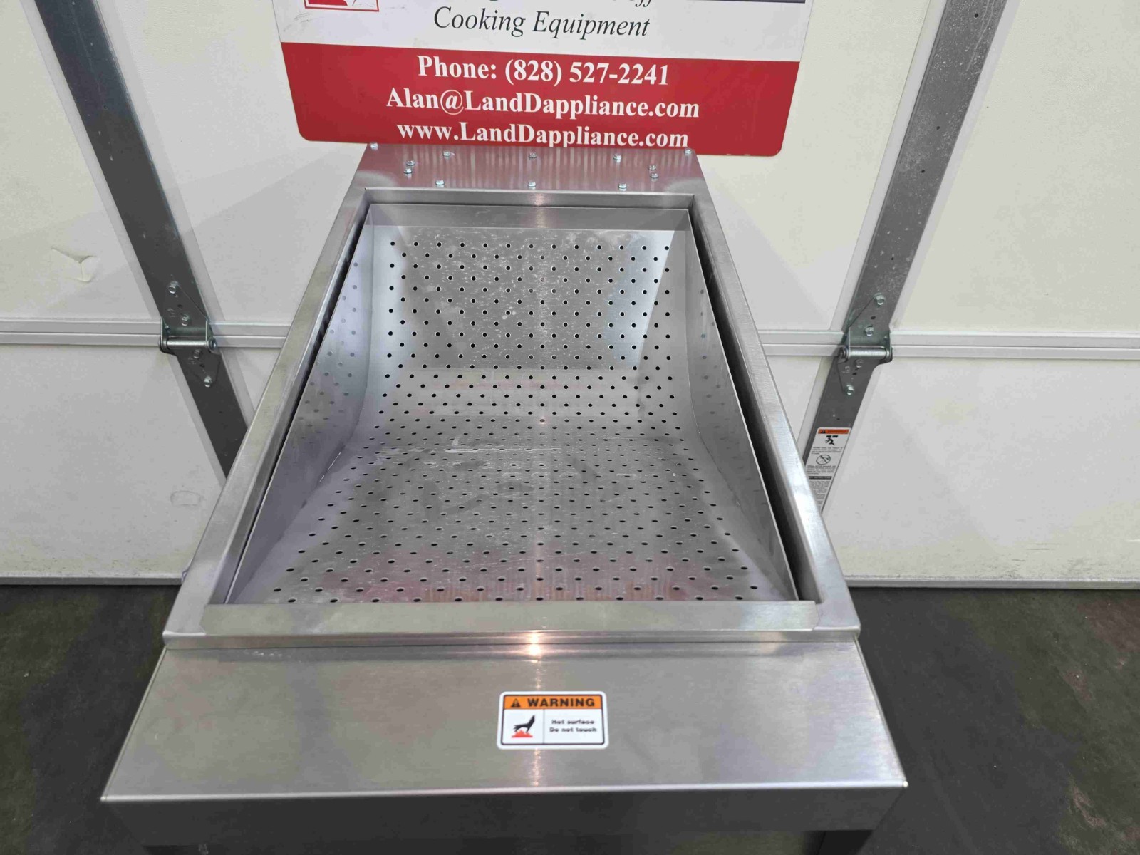 6051 New S/D Vulcan Frymate dump station Model: Frymate-VX15