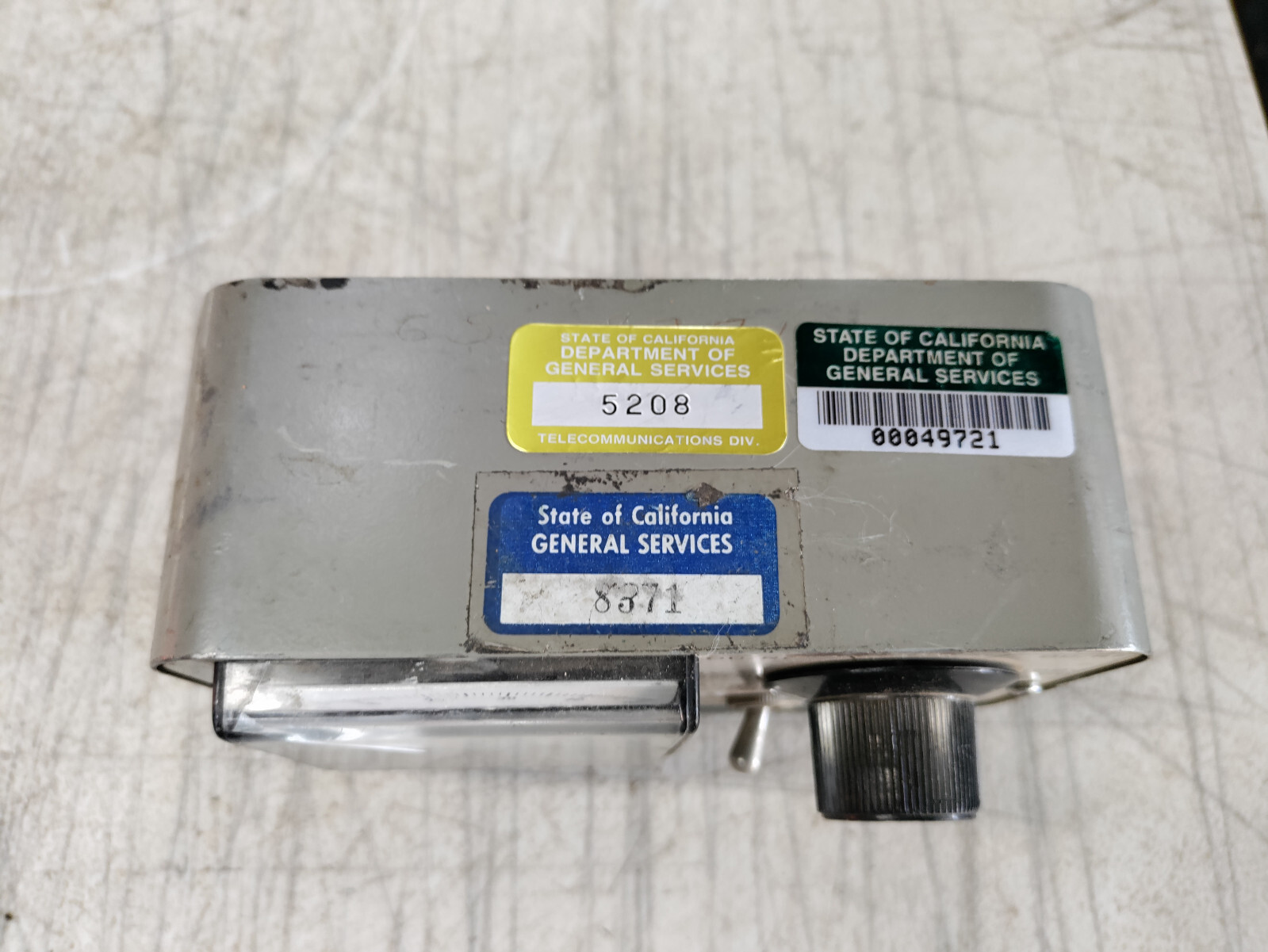 MOTOROLA TEK 7A DC/RF ALIGNMENT METER RADIO TEST UNIT