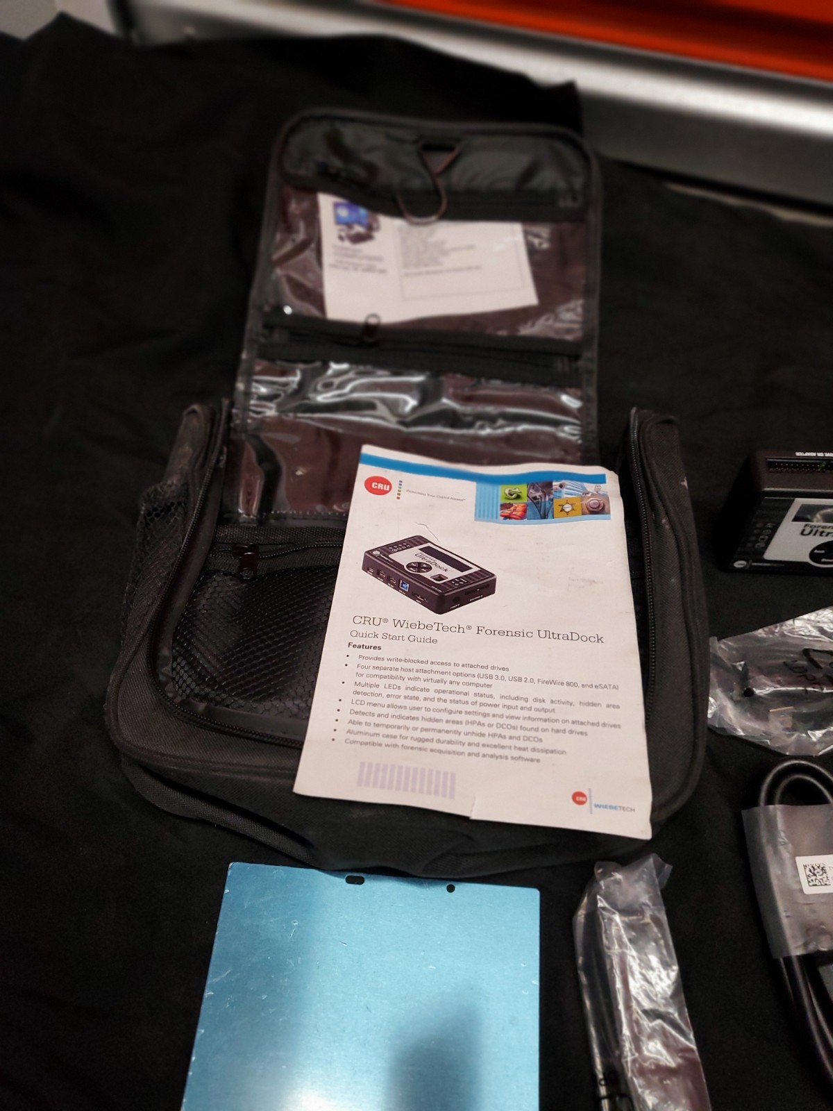 Forensic ultradock writeblocker toolkit,