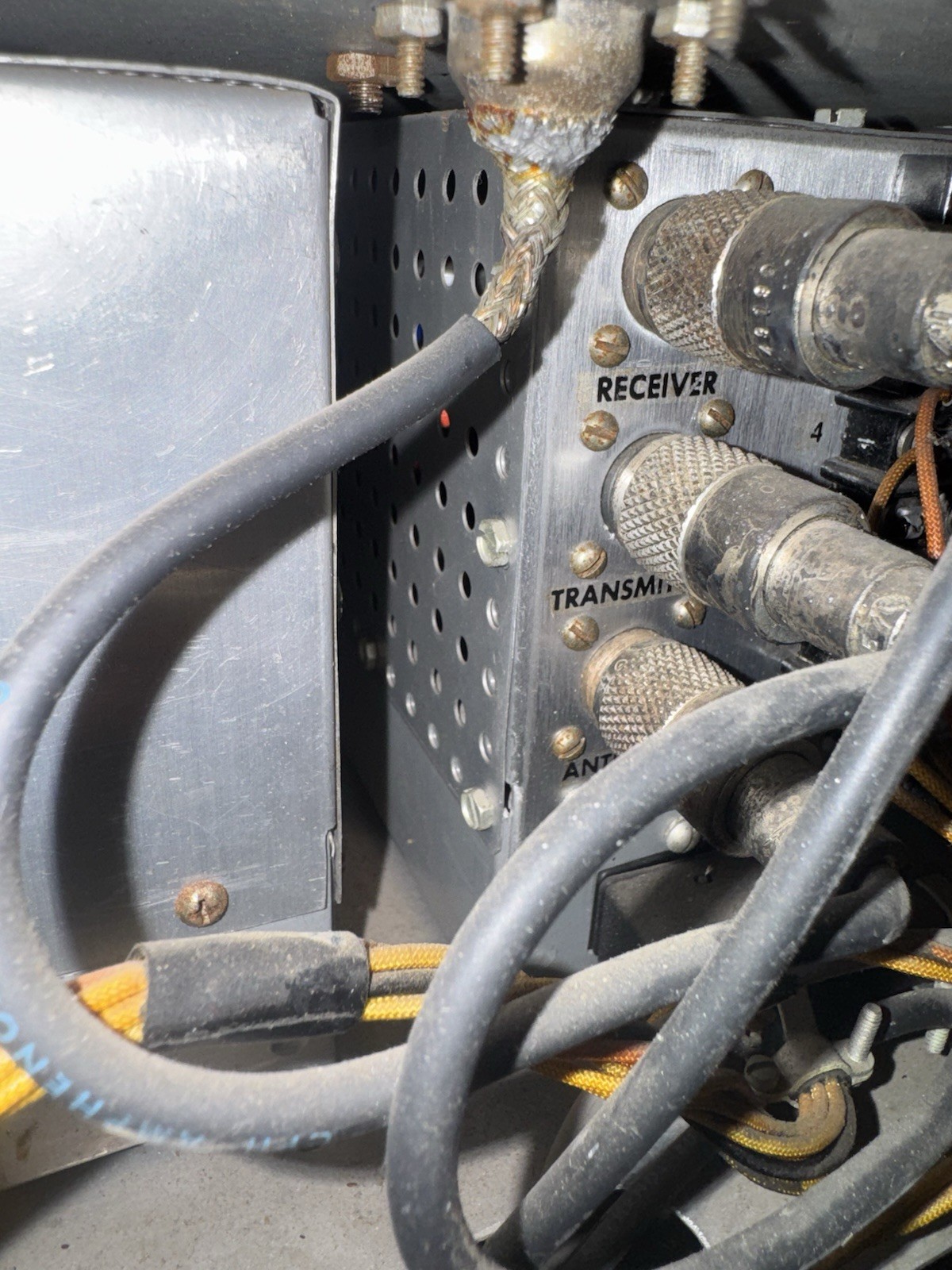 RCA BC-455 BRadio Receiver – U.S. Signal Corps – WWII – ( No tested )