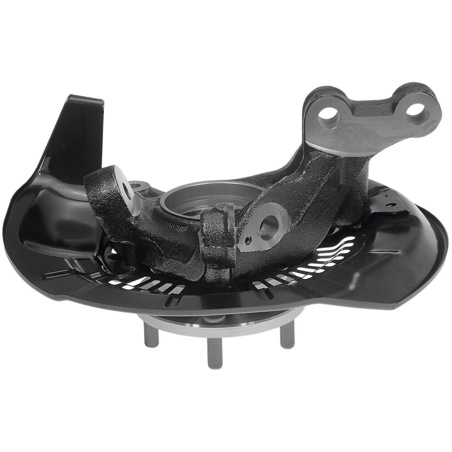 AWD Front Steering Knuckles & Wheel Hub Bearings for 2008-2013 Toyota Highlander