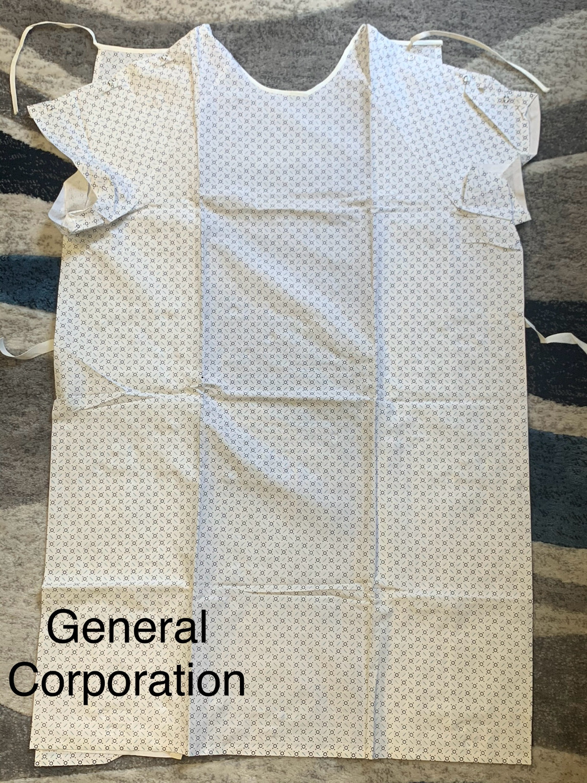 6 Pack Hospital Unisex Long Lasting Patient Gowns