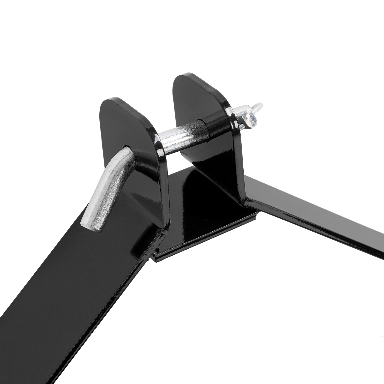 For Category-0 Tractor Hookup 5 FT Black 3-Point Landscape Rake Grass Comb