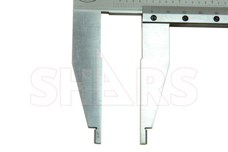 24" / 600mm Heavy Duty Vernier Caliper 3.94" Jaw Depth + Inspection Report R}