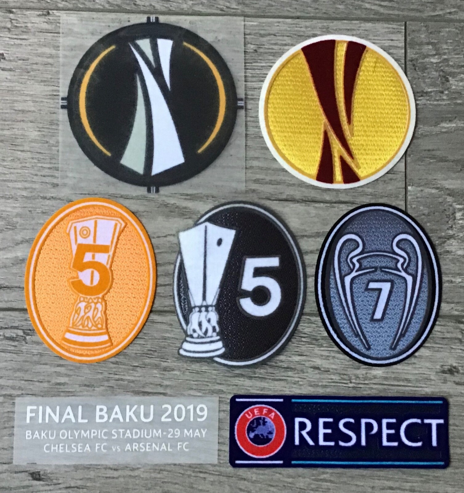 UEFA Europa League 5 Timers Winner BOH 5 Final BAKU Match Detail Patch
