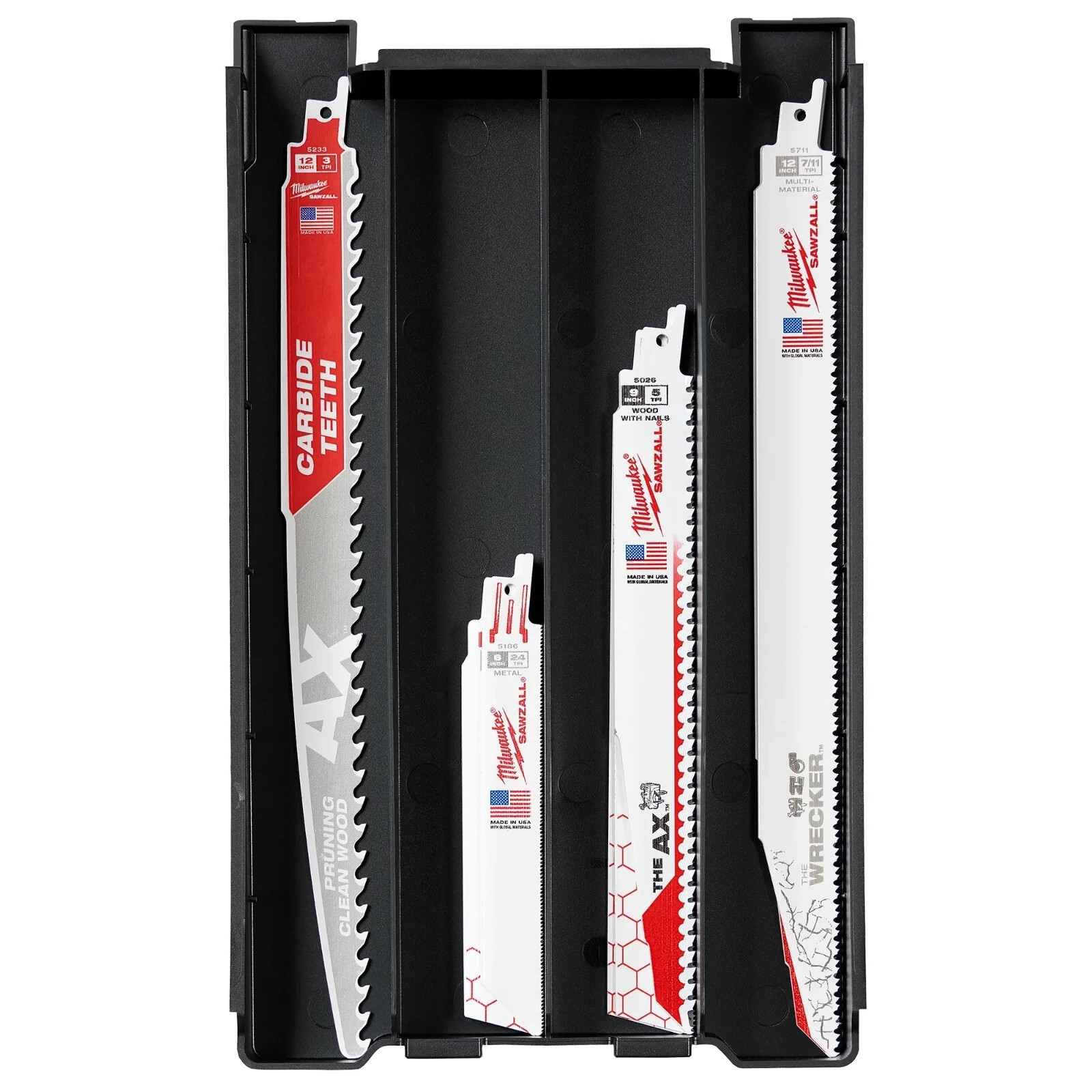 Milwaukee 49-22-5640 SAWZALL Blade PACKOUT Kit - 22 PC