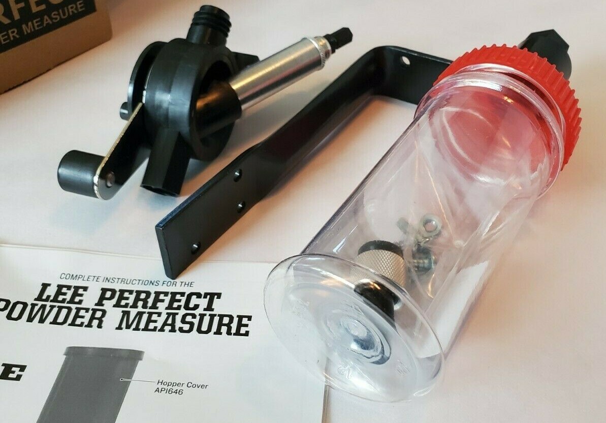Lee 90058 Precision Reloading Perfect Powder Measure Bottle Adapter with Stand