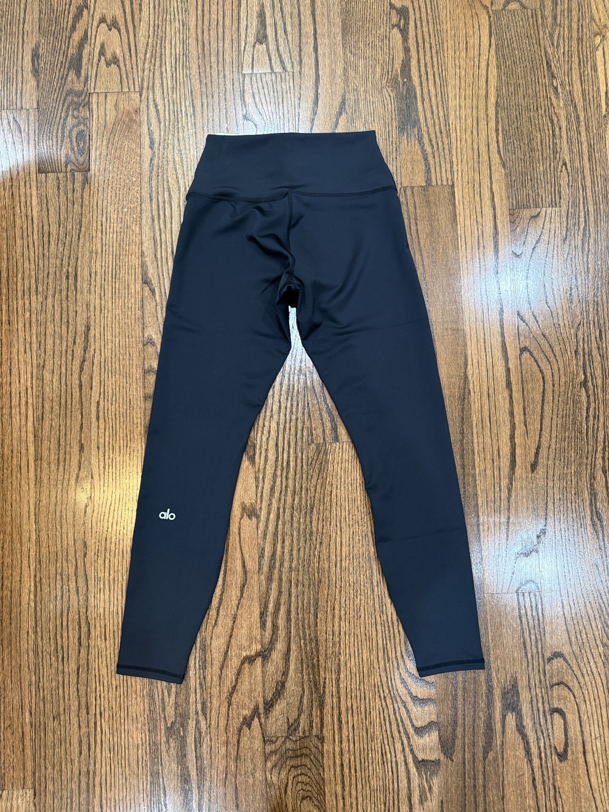 Alo Yoga SMALL High Waist Airbrush Legging BLACK 7/8 NWT