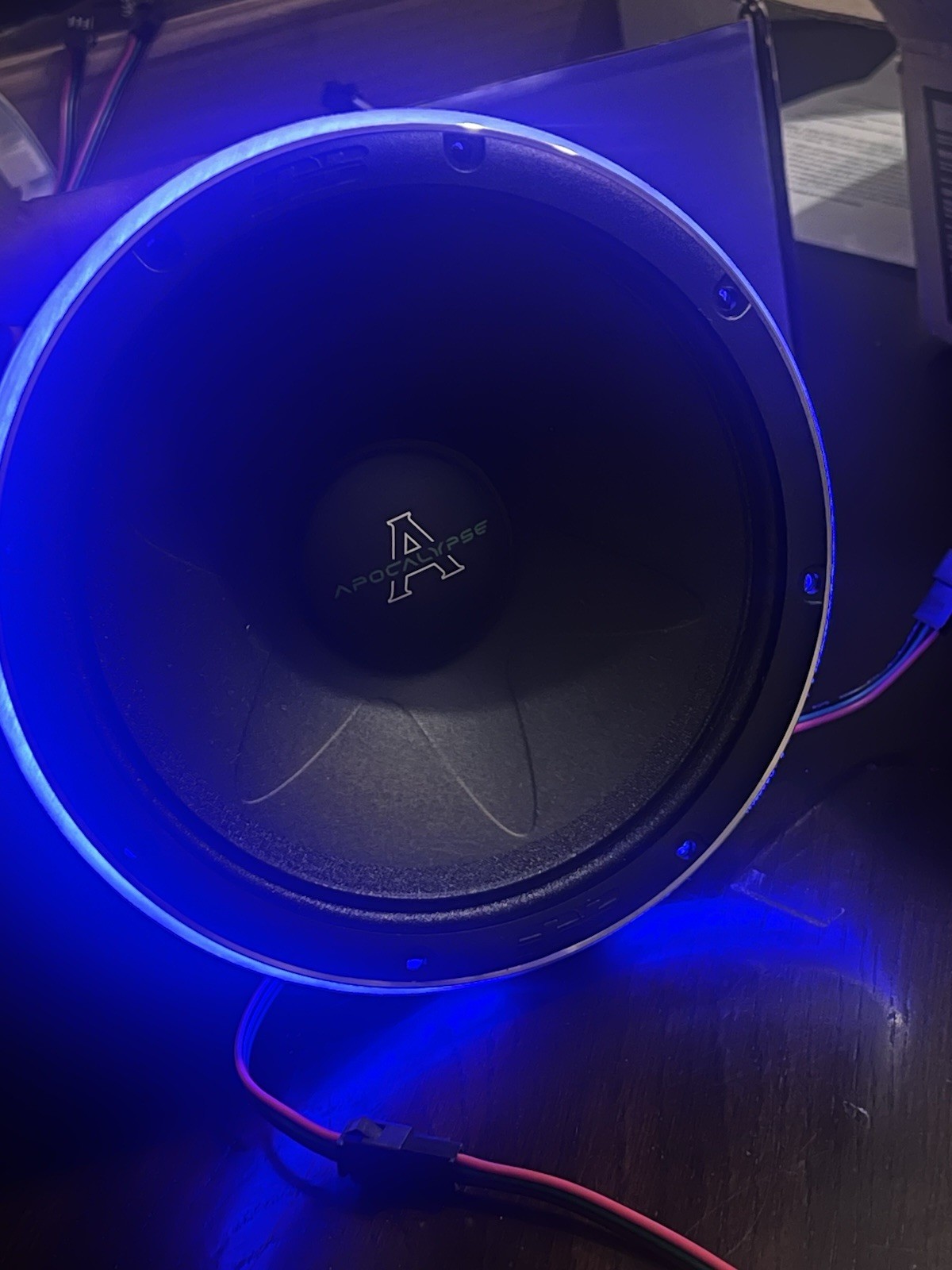 6.5 speaker ring lights