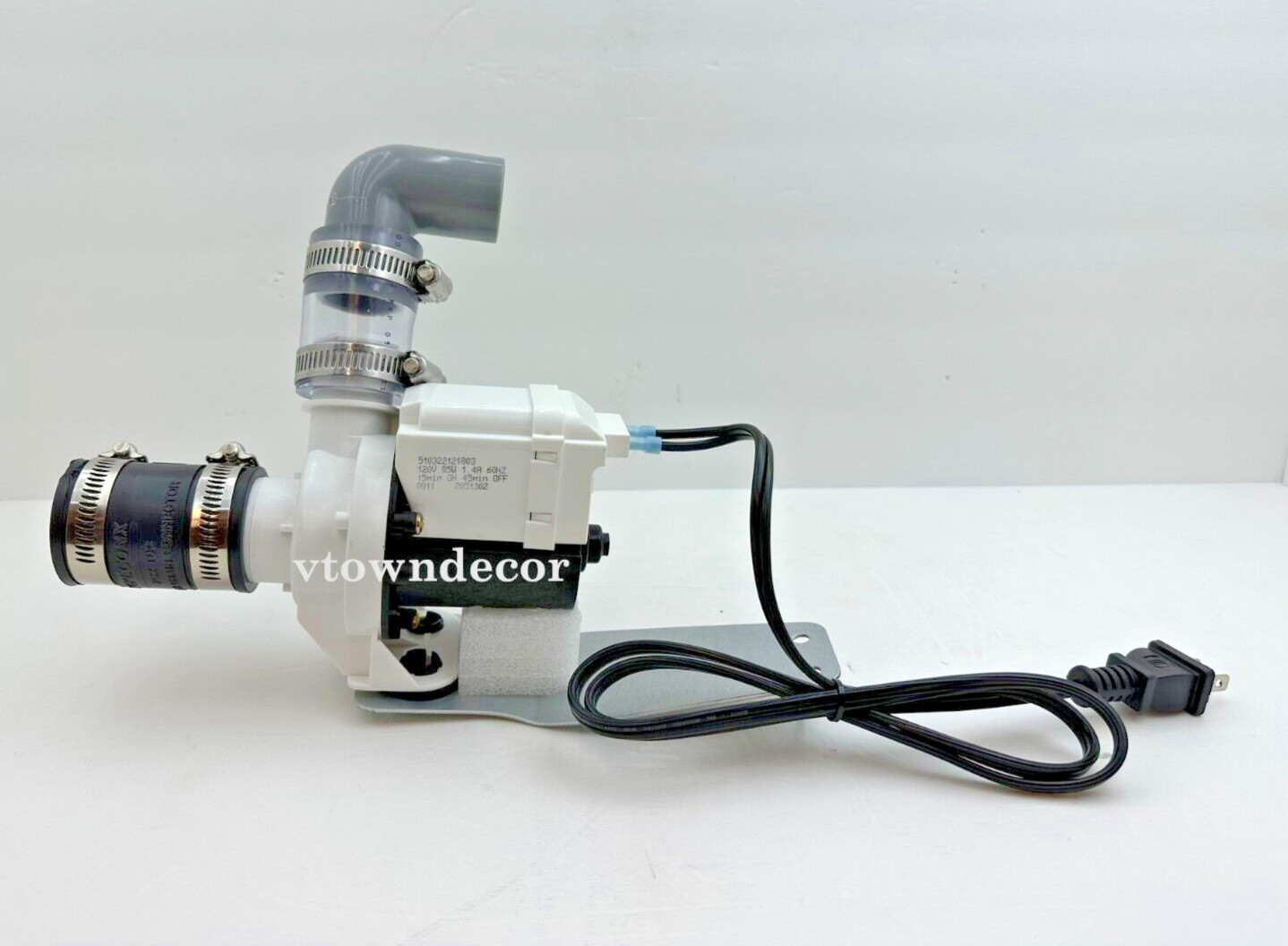 Discharge Pump Pedicure Massage Spa Chair Portable With Coupling & Power Cord