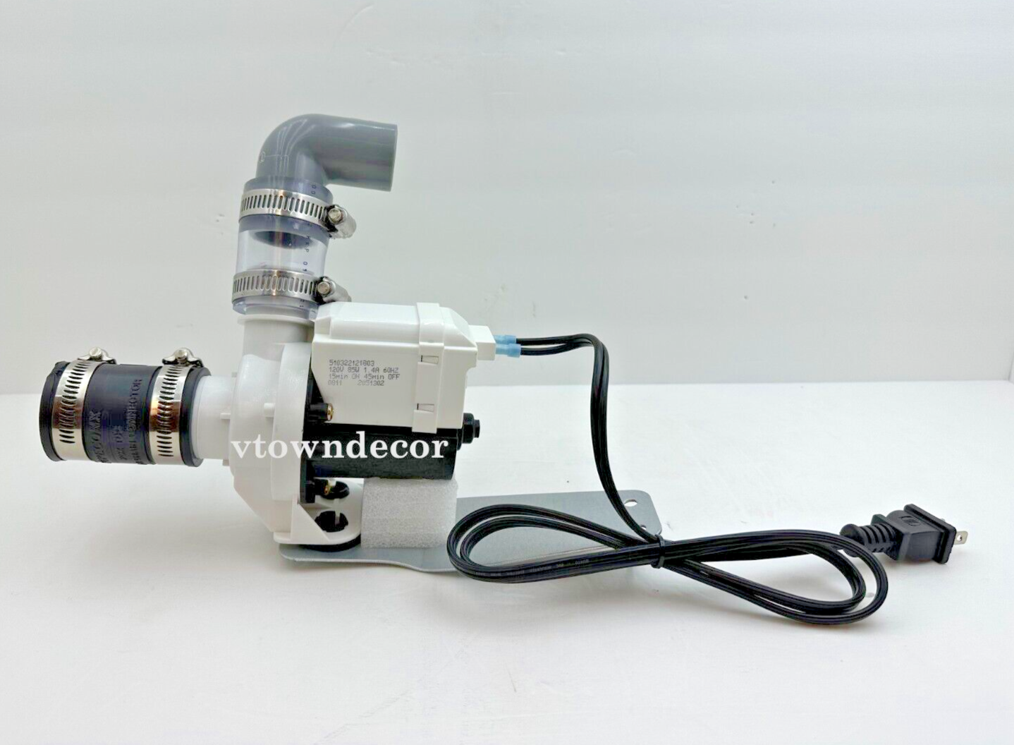 Discharge Pump Pedicure Massage Spa Chair Portable With Coupling & Power Cord