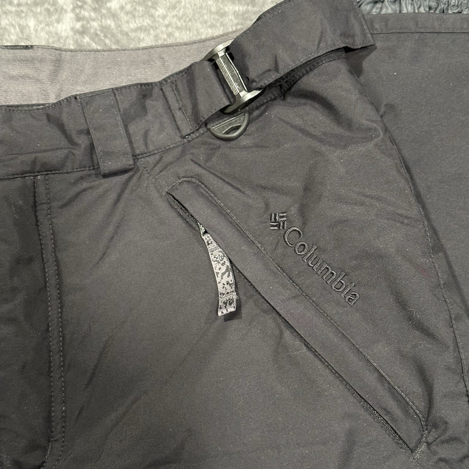 Columbia Womens Ski Snow Pants Insulated Waterproof OMNI-TECH Black Size M