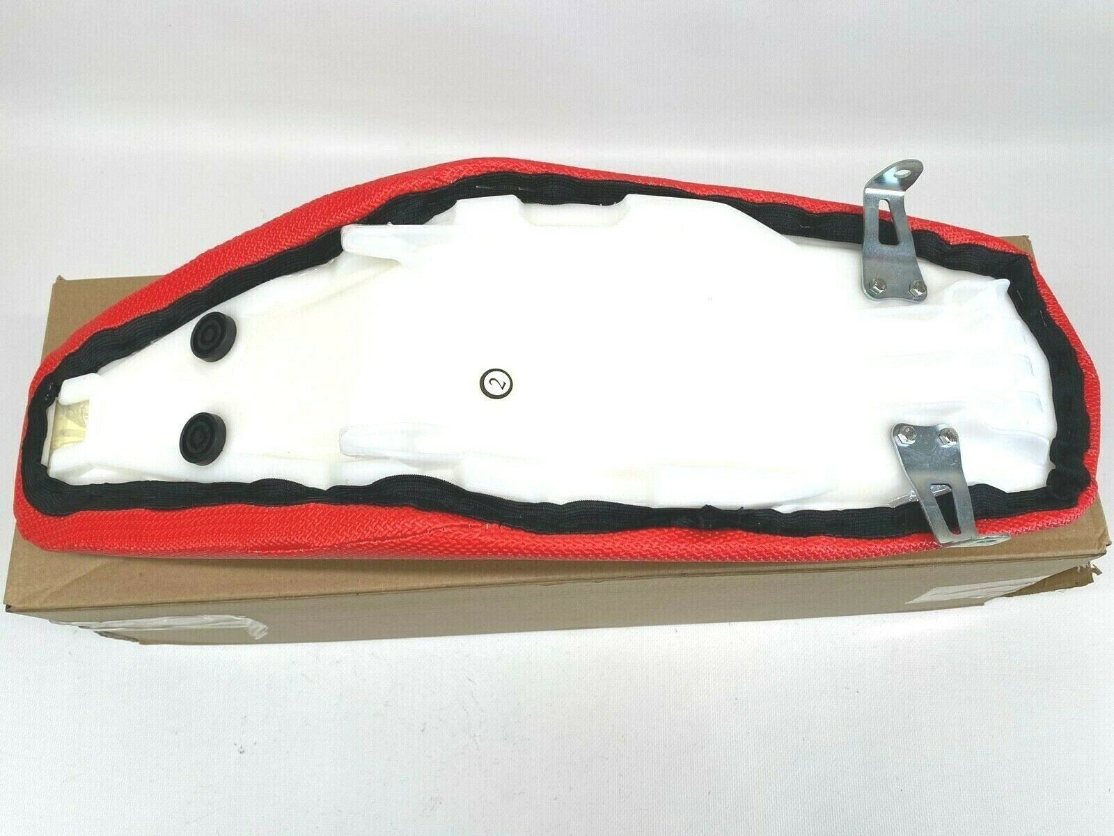 BBR Tall Seat Assemby Red w/ White Ribs Honda CRF110F CRF 110 125F 2019-2023 NEW
