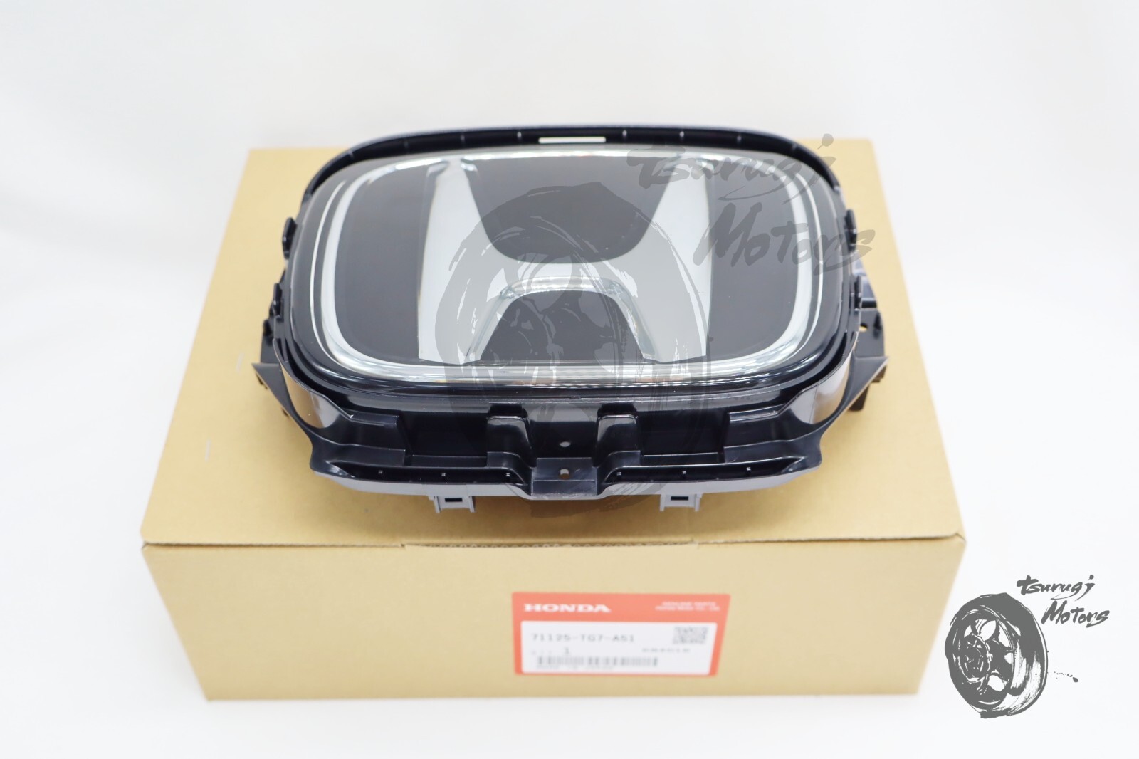 Honda Genuine 2019-22 Pilot Passport Front Radar Emblem H Sensing Badge OEM New